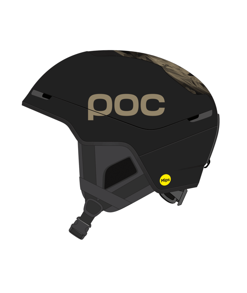POC Obex Contour Marco Odermatt Edition ski helmet – Uranium Black/Podium Gold